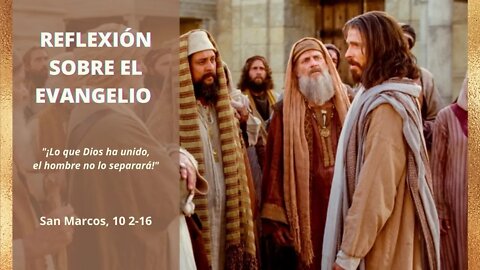 Reflexión litúrgica diaria | Evangelio de San Marcos 10, 2-16