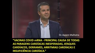 Dr. Aseem Malhotra - Informação vacinas mRNA