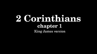 2 Corinthians 1 King James version