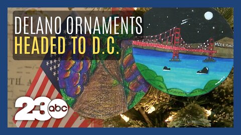 Delano students make ornaments for Christmas tree in D.C.