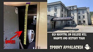 Is Old Hospital on College Hill Haunted? Join us for a Haunts and History Tour!