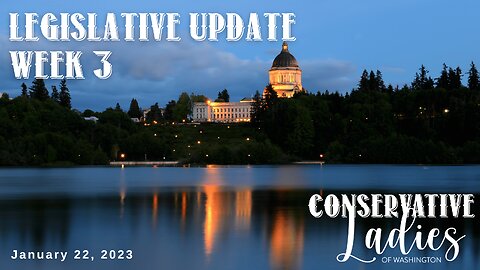 Week 3 Legislative Update