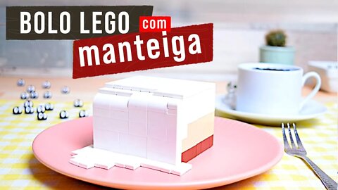 BOLO LEGO AMANTEIGADO - IMAGINAÇÃO A TODA =D