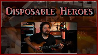 Metallica - Disposable Heroes (Romanova Guitar Playthrough)