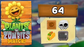 Plants vs Zombies Match Level 64 - New Game 2023 [Beta]