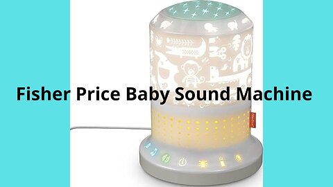 Fisher Price Baby Sound Machine Smart Connect Deluxe Chupete