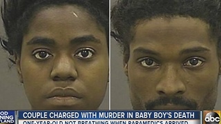 Parents charged with murder in 1-year-old boy's death