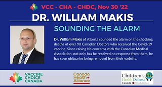 Dr. William Makis - Sounding the Alarm