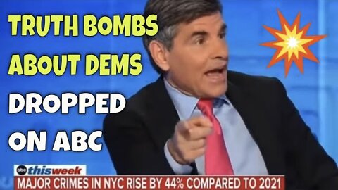 ABC News gets TRUTH B*MBS Dropped on it 💣💥 about Demcrats Failing Policies