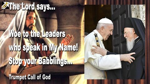 Jan 31, 2006 🎺 The Lord says... Woe to the Leaders who speak in My Name, stop your Babblings