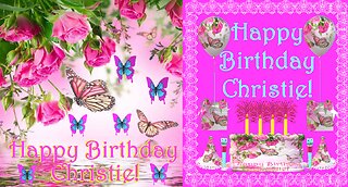 Happy Birthday 3D - Happy Birthday Christie - Happy Birthday To You - Happy Birthday Song