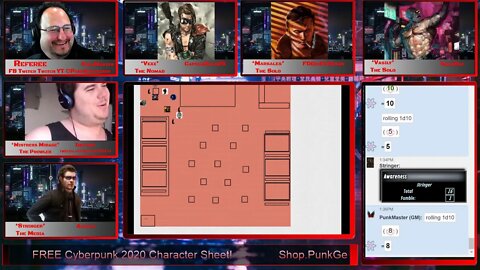 Cyberpunk 2020 Reloaded LIVE Game Session! April 10 2020