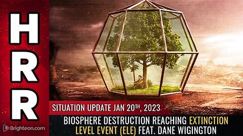 Biosphere destruction reaching EXTINCTION LEVEL EVENT (ELE) feat. Dane Wigington