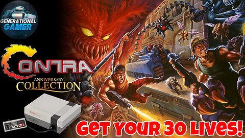 Easily Get 30 Lives on Contra on the Contra Anniversary Collection