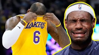 Lakers Have PATHETIC Loss In Return Of Lebron James, Anthony Davis | April Fools Joke BACKFIRES
