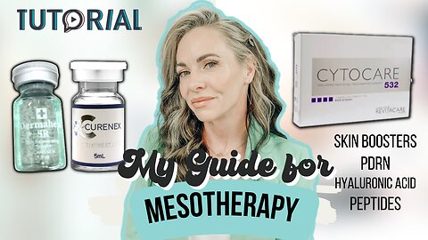 Get The Most Out of MESOTHERAPY FOR FACE (Curenex, Dermaheal SR, Cytocare 532)