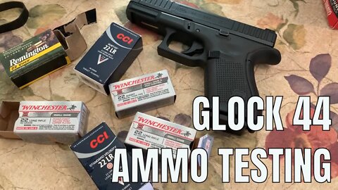 Glock 44 Ammo Testing. Hollow-points, CCI Quiet, 22 Short, will they work?