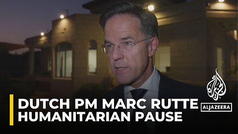 Dutch PM meeting with Israeli PM & Palestinian Authority President on Monday