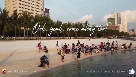 Heroes — mga Bayani! — at the Manila Baywalk Dolomite Beach!