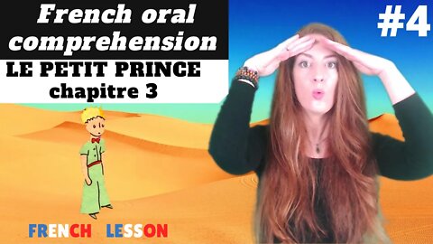 French comprehension : "le Petit Prince" EPISODE 4 / French lesson, leçon de français