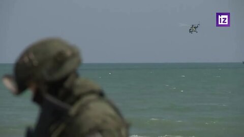 Russian Sappers Ukrainian Anti-Tank Mines On The Coast In The Kherson Region