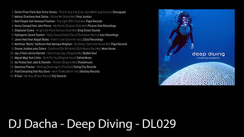 DJ Dacha - Deep Diving - DL029 (Old Deep House Music)