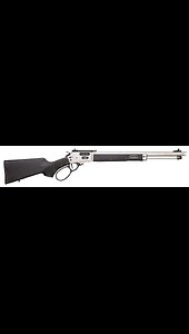 SMITH & WESSON MODEL 1854 .44 MAGNUM 19.25" 9RD RIFLE, BLACK / SS - 13812