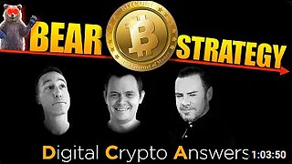 DCA LIVE: 3 CRYPTO INVESTING STYLES FOR THE BEAR MARKET.