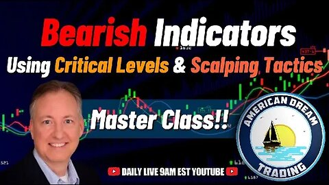Navigating Bearish Trends - A Masterclass In Critical Levels And Scalping Strategies