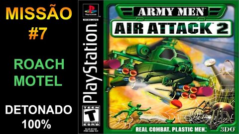 [PS1] - Army Men: Air Attack 2 - [Missão 7 - Roach Motel] - Detonado 100% - 1440p