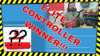 XBOX ELITE SERIES 2 CONTROLLER GIVEAWAY WINNER