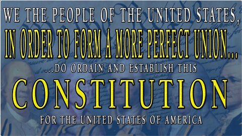 The Constitution of the United States - part 1 of 2 * Founding Fathers Series * PITD