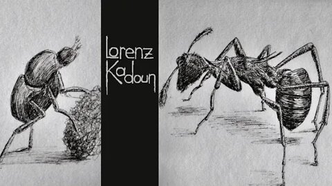 Improve your Creativity by Sketching Bugs! BALLPOINTPEN SKETCH