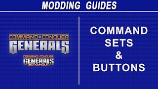 Command & Conquer Generals - Command Sets and Buttons