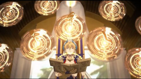 Fate Grand Order - Gilgamesh vs Mash and Ana