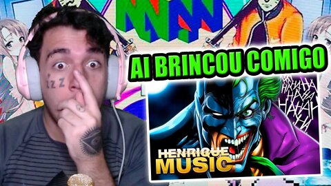 (MELHOR RAP DO BATMAN!!) REAGINDO a Rap do Batman - O SEU MAIOR MEDO Henrique Mendonça | REACT
