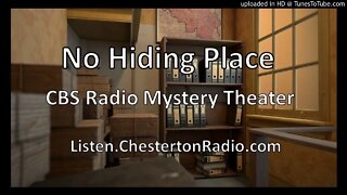 No Hiding Place - CBS Radio Mystery Theater