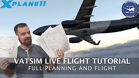 LIVE VATSIM Full Flight Tutorial | Boeing 737-800 | X-Plane 11