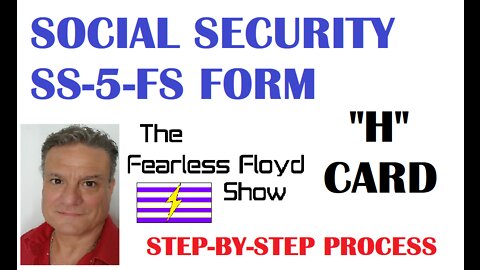 How to properly complete an SS-5 Social Security Form