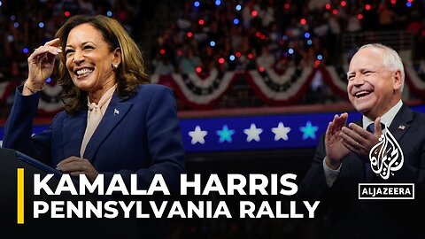 Harris and Walz hold election rally in Philadelphia | NE