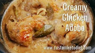 Creamy Chicken Adobo.