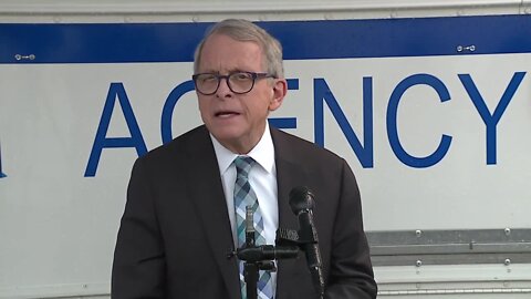 Gov. DeWine gives an update on remediation work in East Palestine