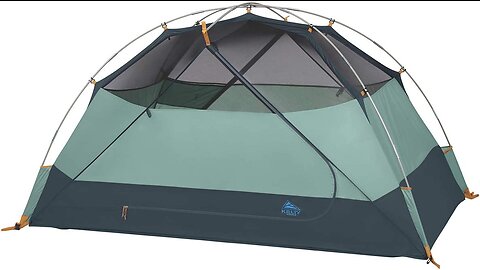 Kelty Wireless Freestanding Car Camping Tent, 2 4 or 6 Person Sleeping Capacity, Two Doors + Tw...