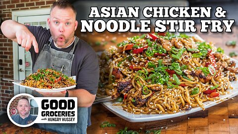 Asian Chicken & Noodle Stir-fry | Blackstone Griddles