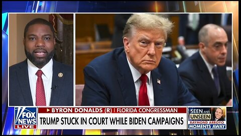 Rep Byron Donalds: These Stupid Trump Trials Will Backfire