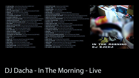 DJ Dacha - In The Morning - Live DJ set Deep Soulful House Music