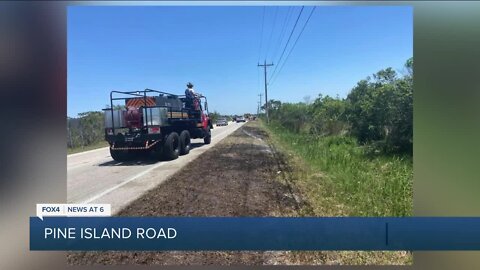 Pine Island grass fires