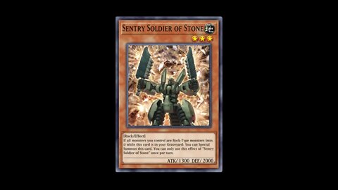 Yu Gi Oh! Sentry Soldier of Stone