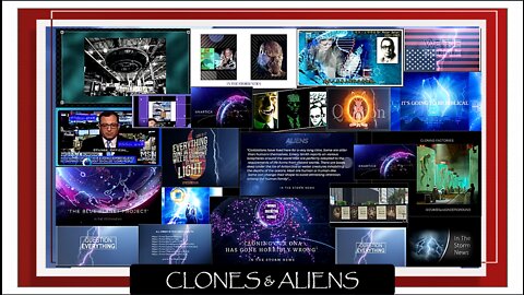IN THE STORM NEWS 'CLONES & ALIENS' SHOW 35 EPISODE 5 OF MY 'MANY-PART' SERIES.