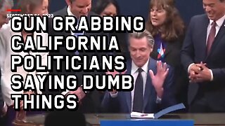 Gun Grabbing California Politicians Saying Dumb Things